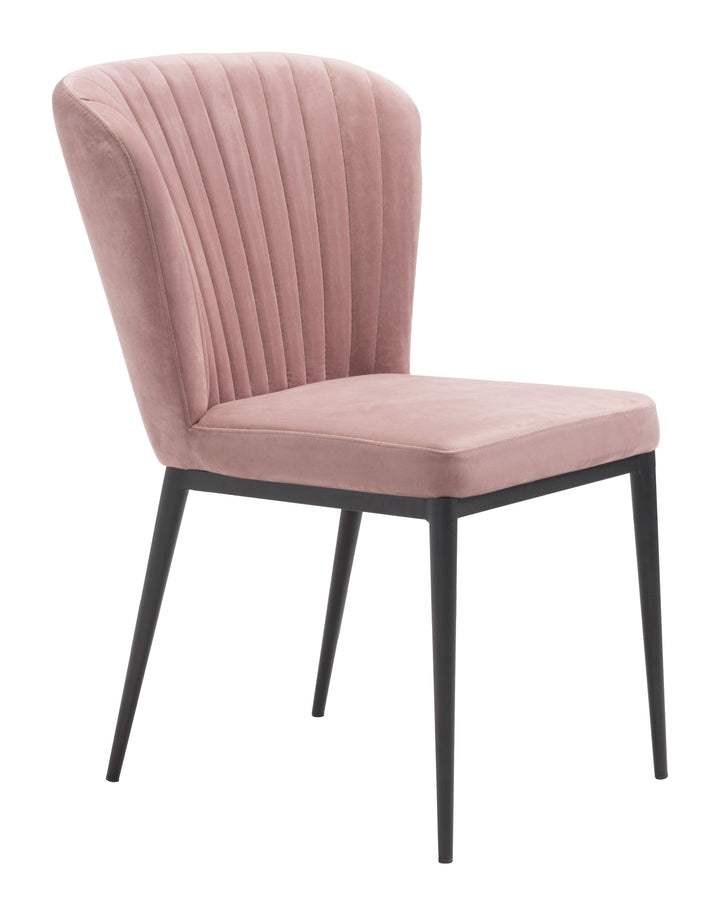 Zuo Tolivere Dining Chair (Set of 2) Pink