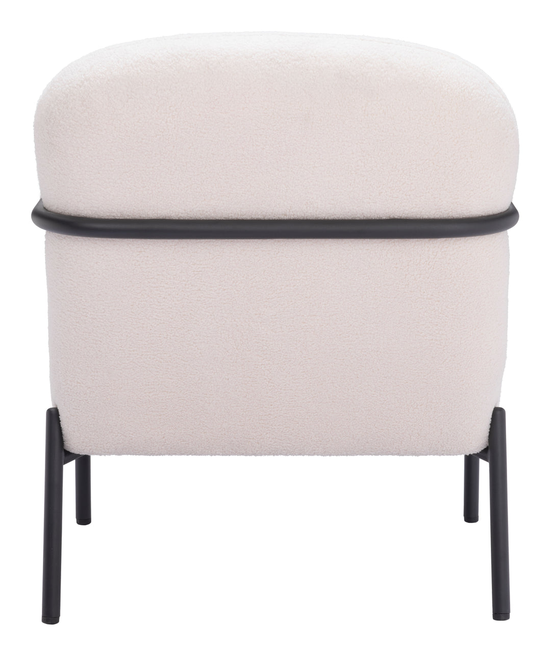 Zuo Chicago Accent Chair Ivory
