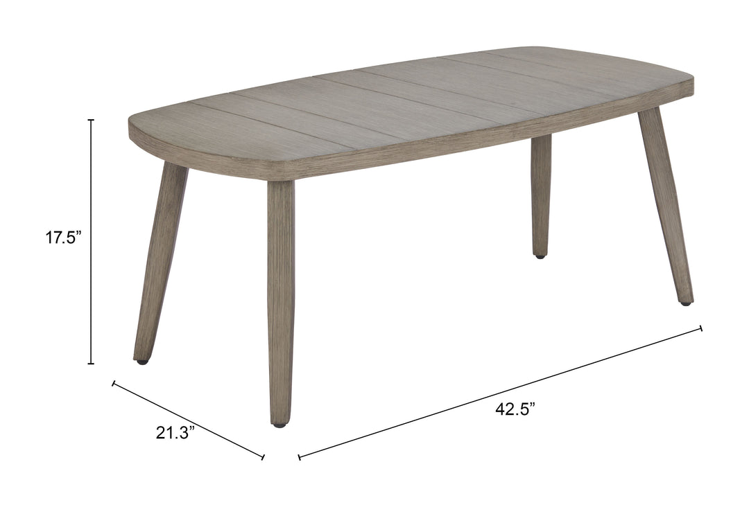 Zuo Foret Coffee Table Brown