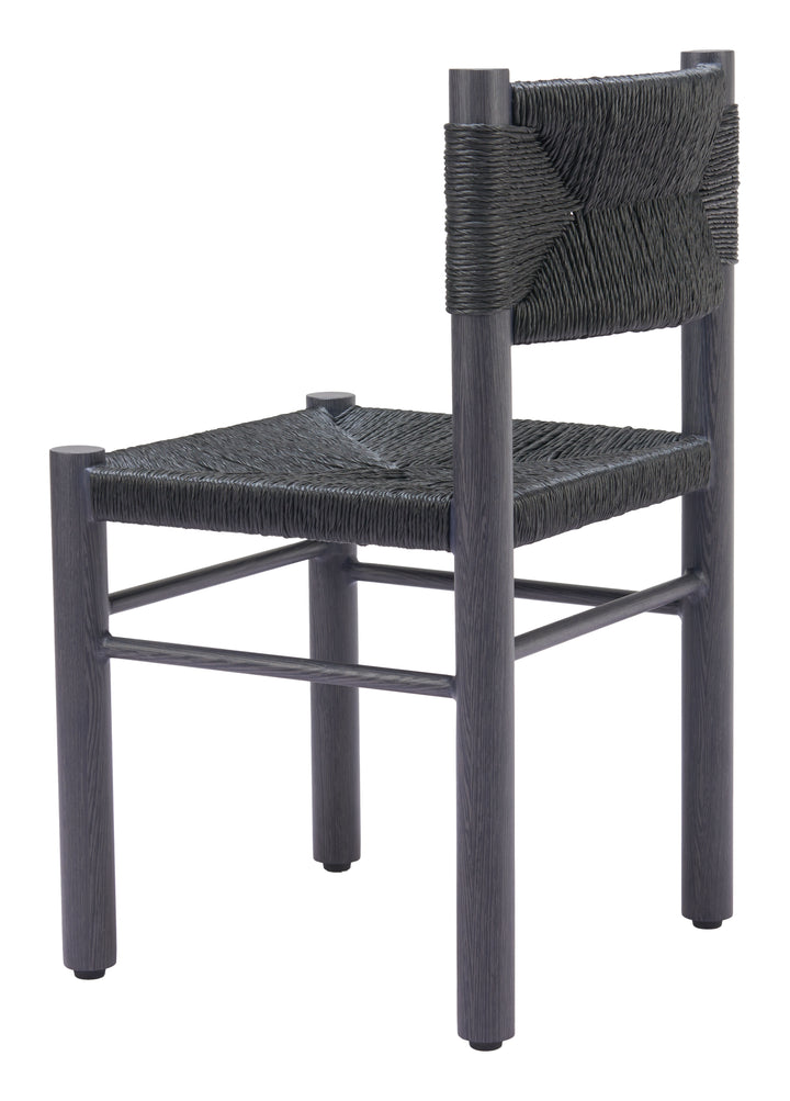 Zuo Iska Dining Chair (Set of 2) Black