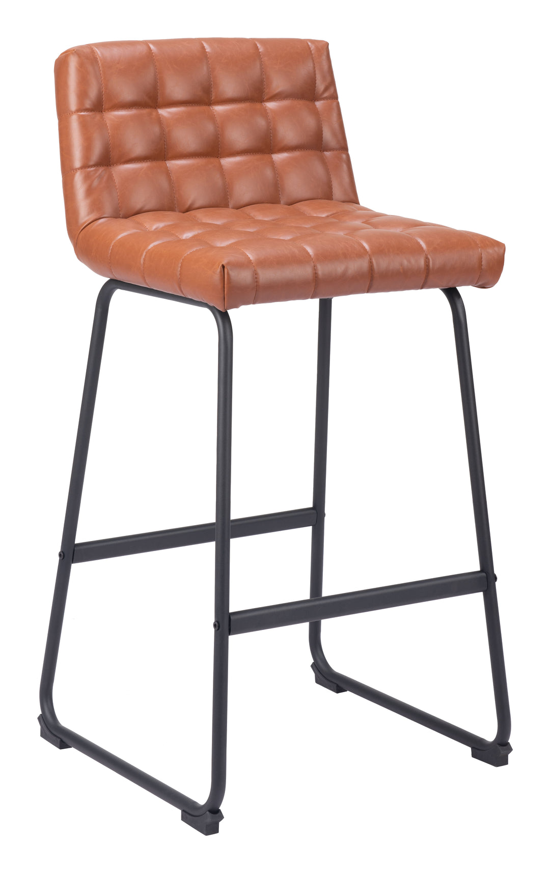 Zuo Pago Barstool (Set of 2) Brown