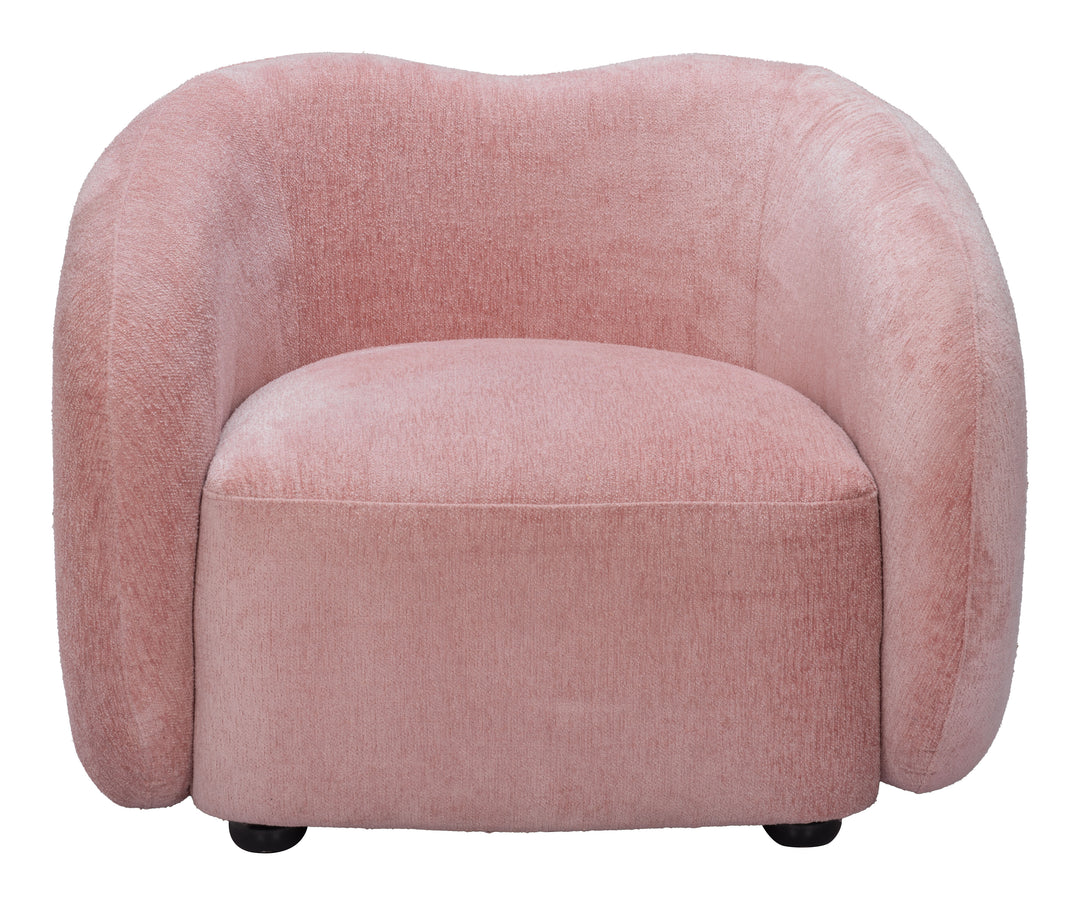 Zuo Tallin Accent Chair Mauve Pink