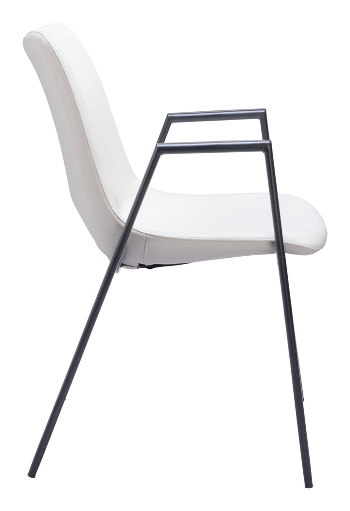 Zuo Desi Dining Chair (Set of 2) White