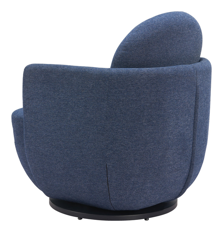 Zuo Bant Swivel Chair Blue