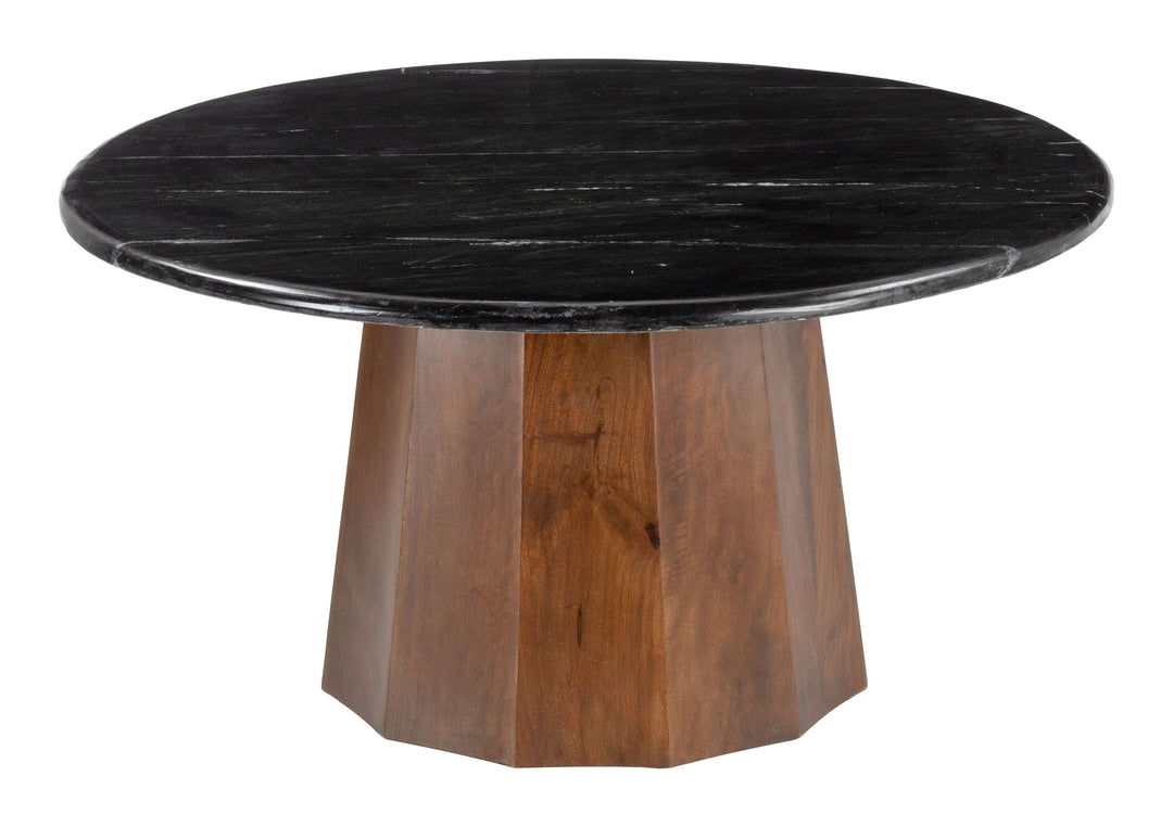 Zuo Aipe Coffee Table Black & Brown