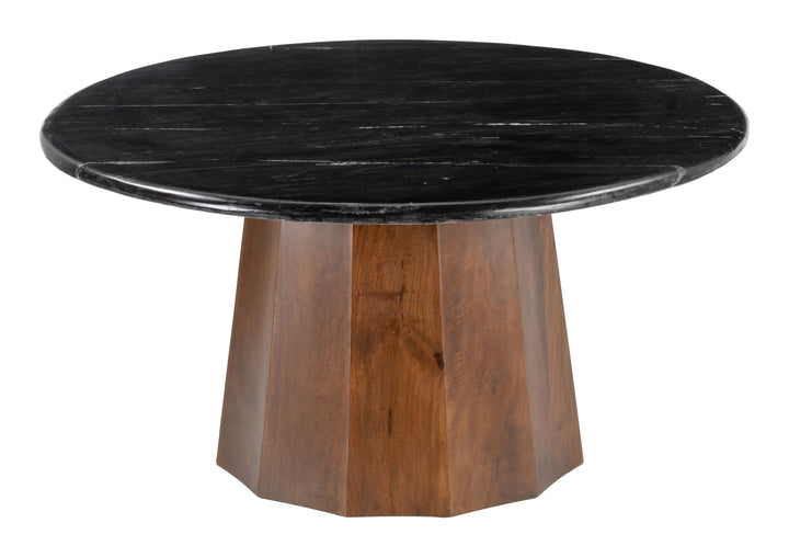Zuo Aipe Coffee Table Black & Brown