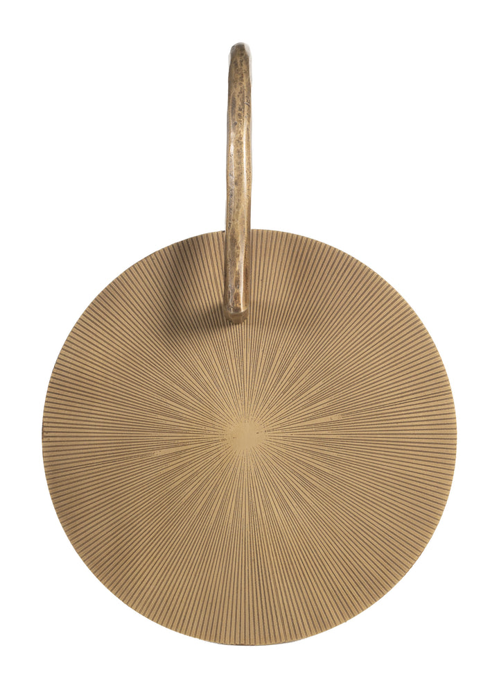 Zuo Voler Side Table Brass