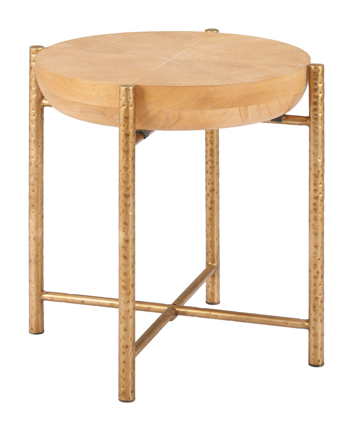 Zuo Halva Side Table Natural
