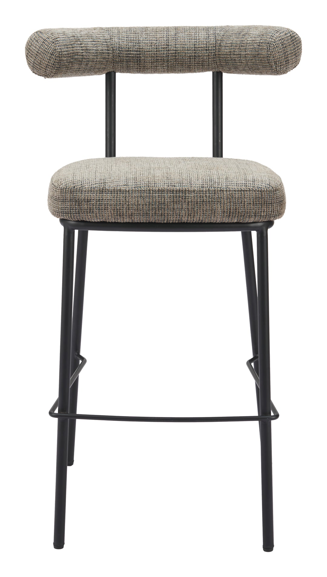 Zuo Kede Barstool Green Tweed