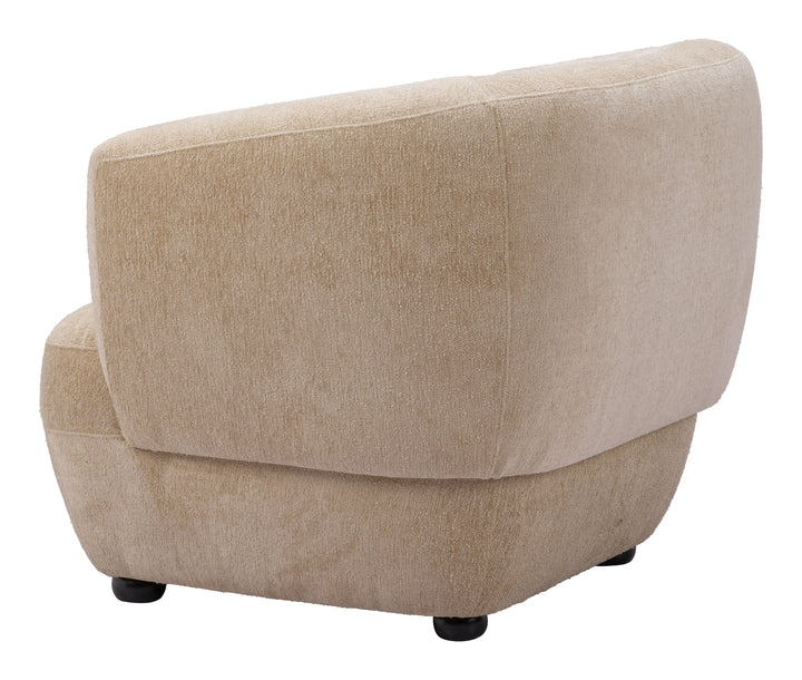 Zuo Bekker Accent Chair Golden Beige