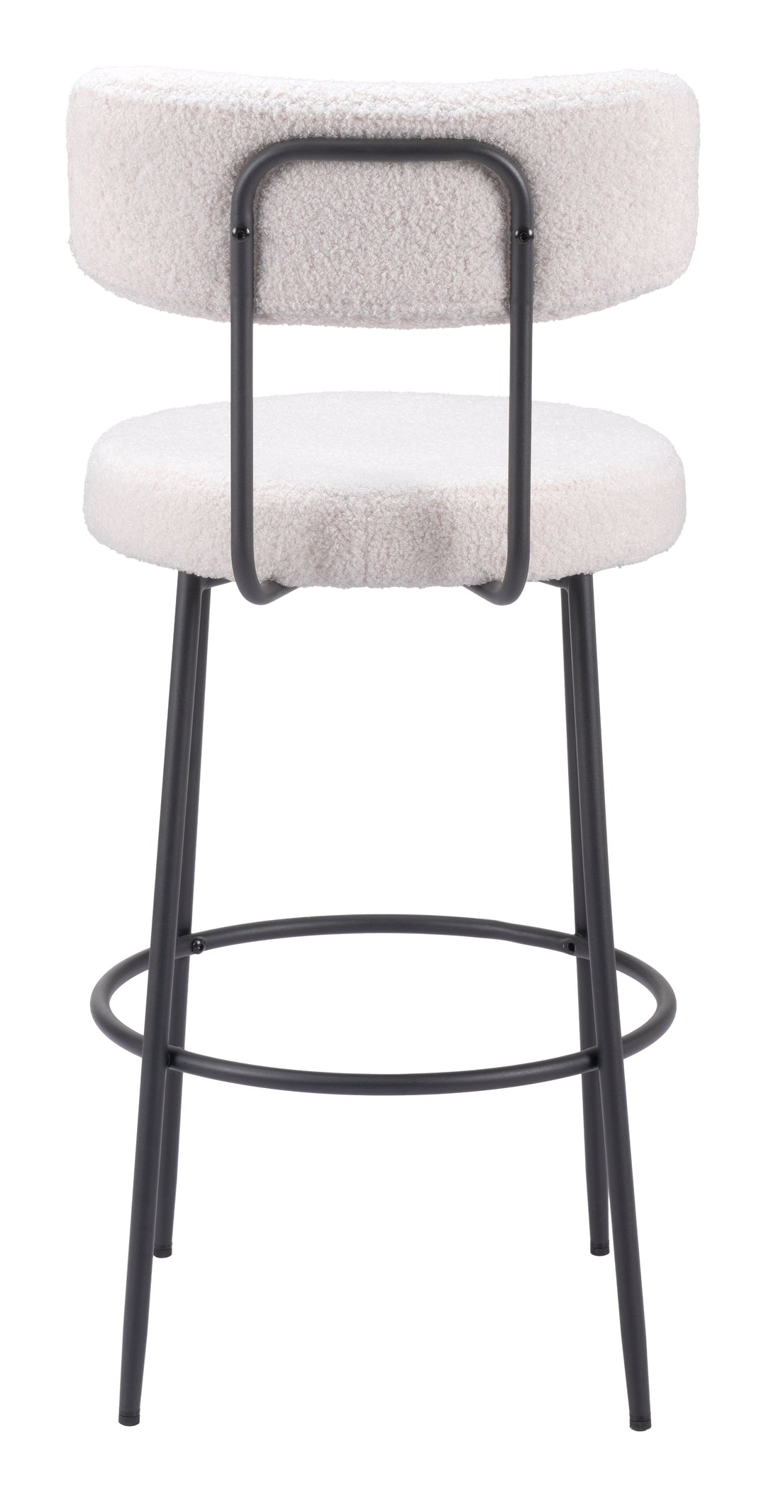 Zuo Blanca Barstool (Set of 2) Ivory