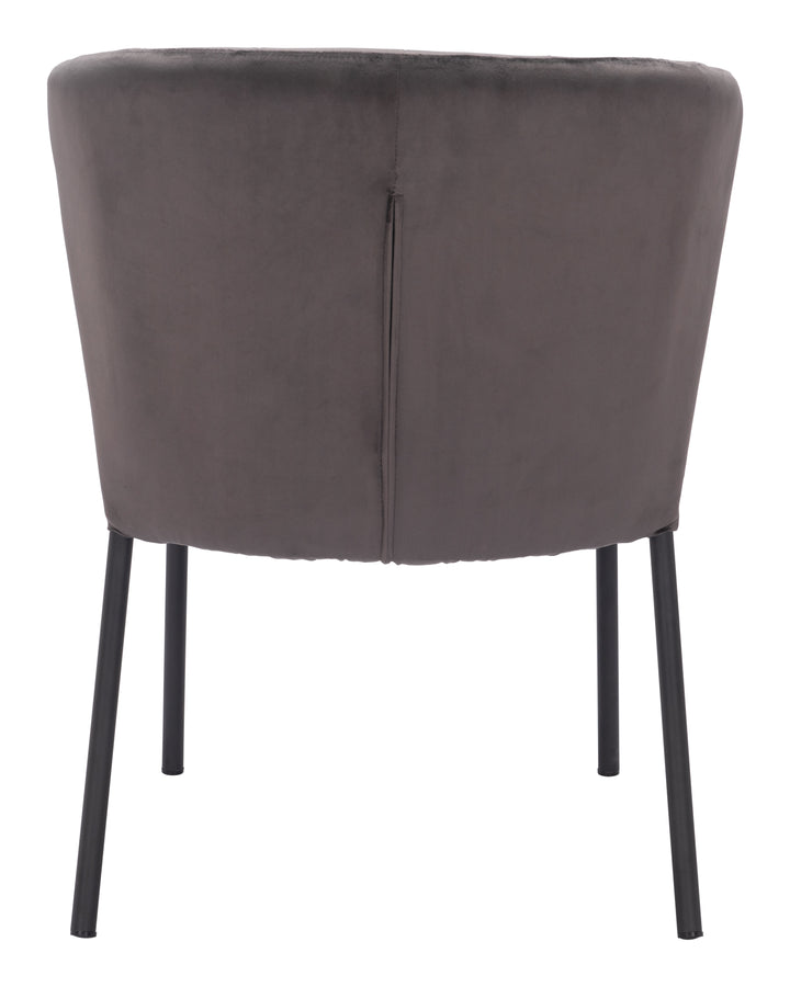 Zuo Aimee Dining Chair (Set of 2) Gray