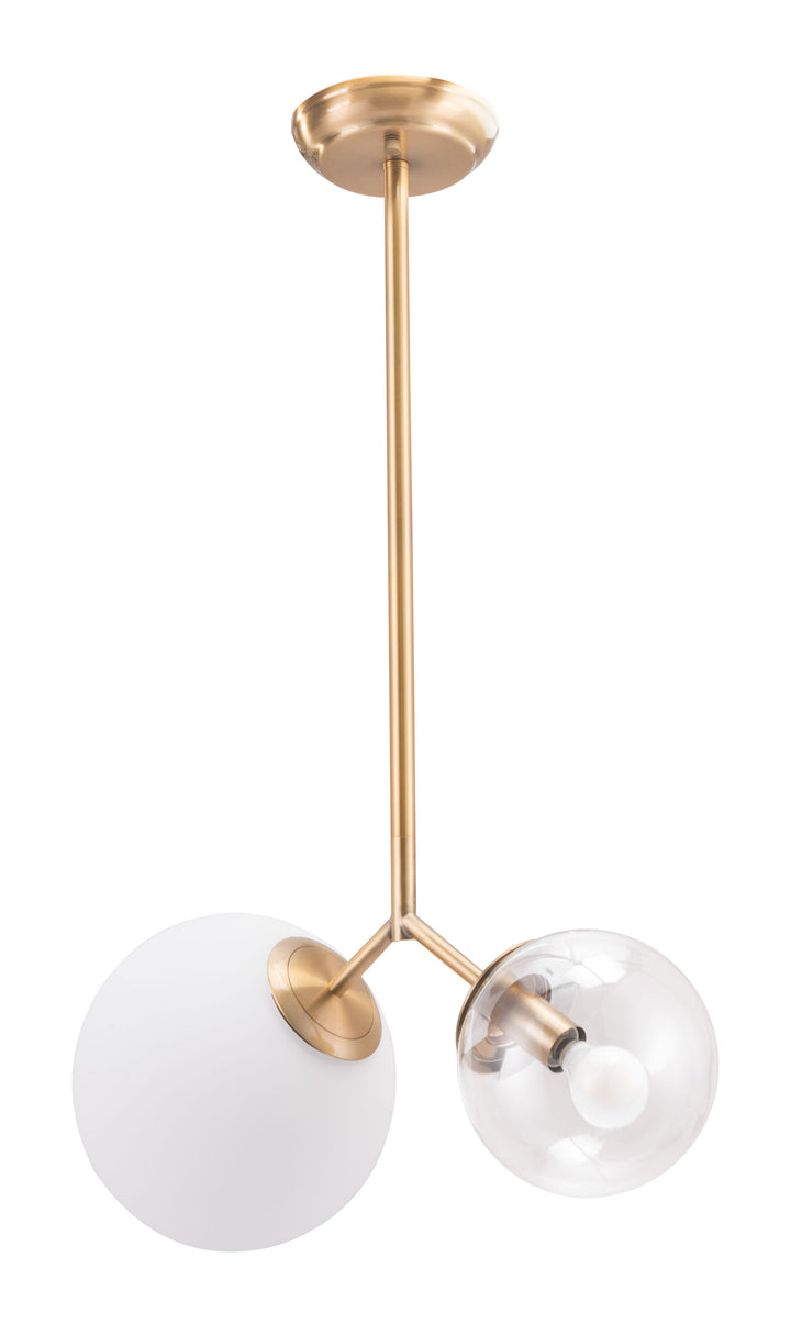 Zuo Constance Ceiling Lamp Brass