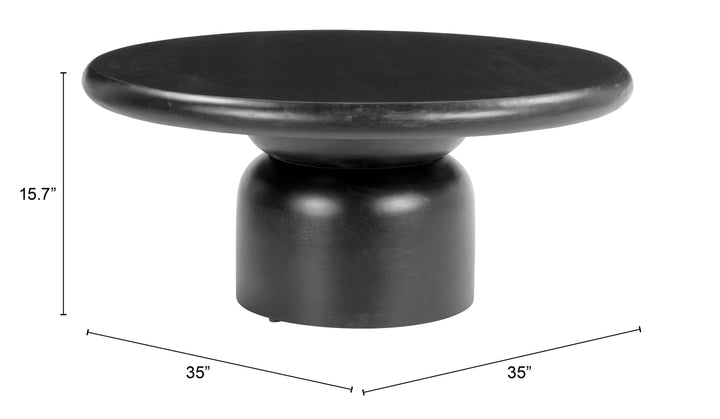Zuo Hals Coffee Table Black