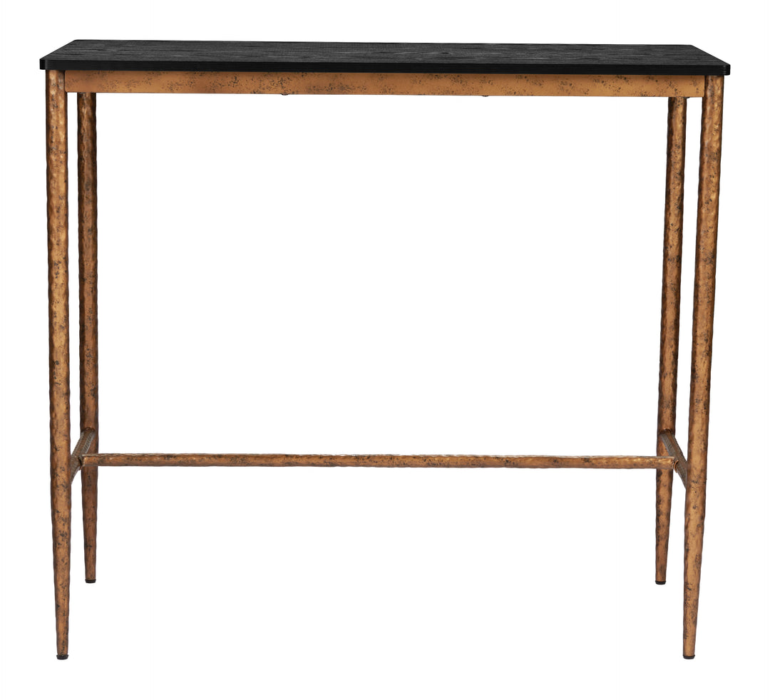 Zuo Nida Bar Table Black & Bronze
