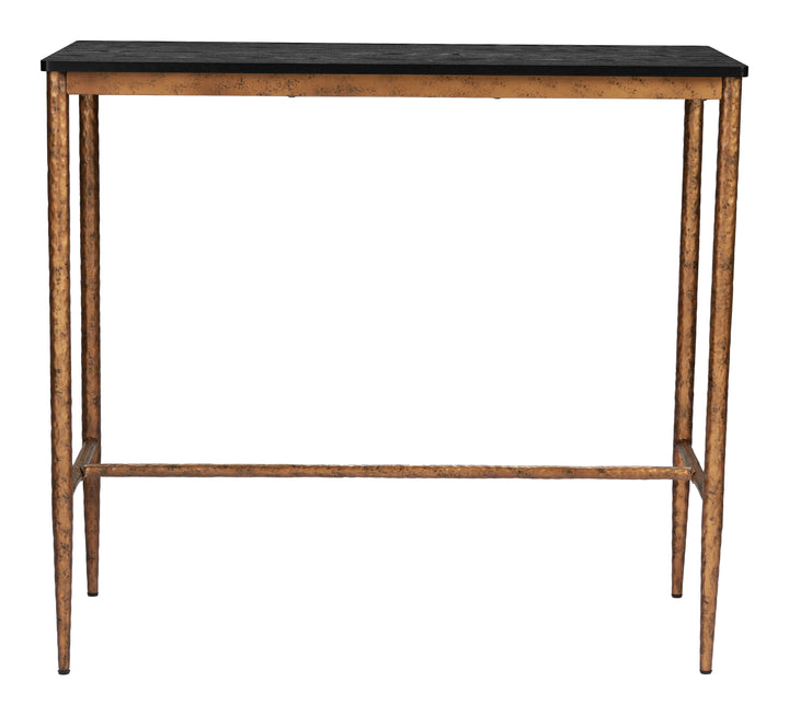 Zuo Nida Bar Table Black & Bronze
