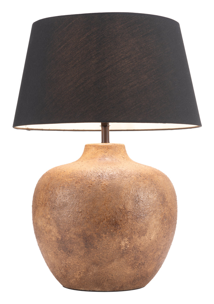 Zuo Basil Table Lamp Black