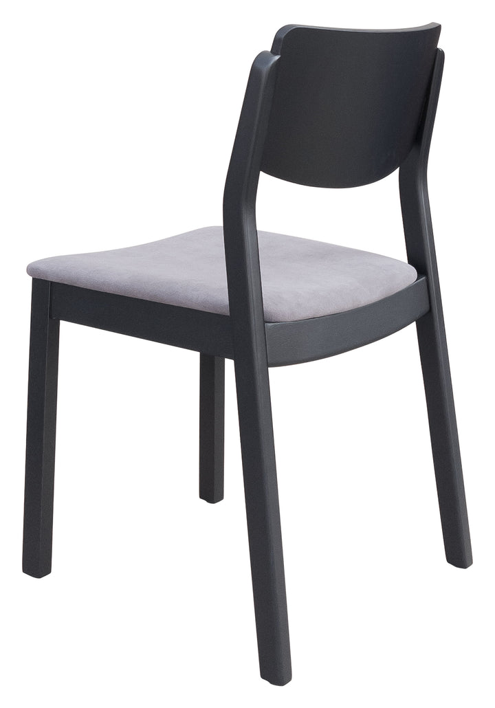 Zuo Desdamona Dining Chair (Set of 2) Gray & Black