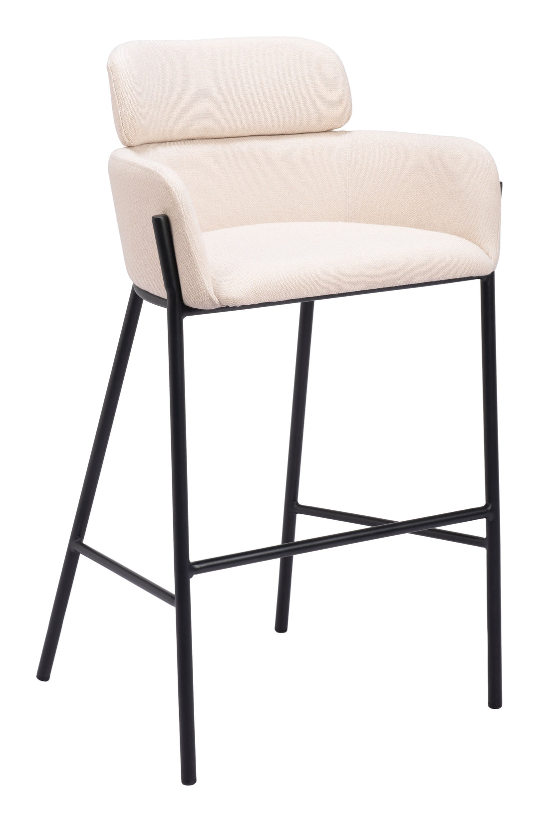 Zuo Bremor Barstool Beige