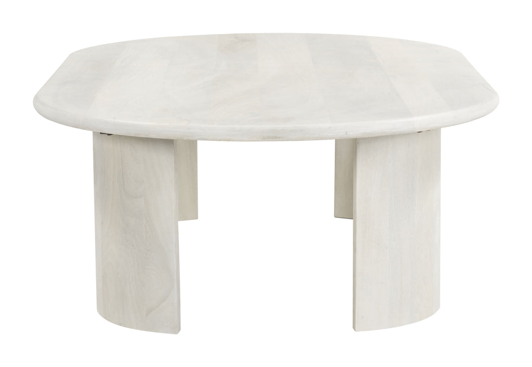 Zuo Risan Coffee Table Whitewashed