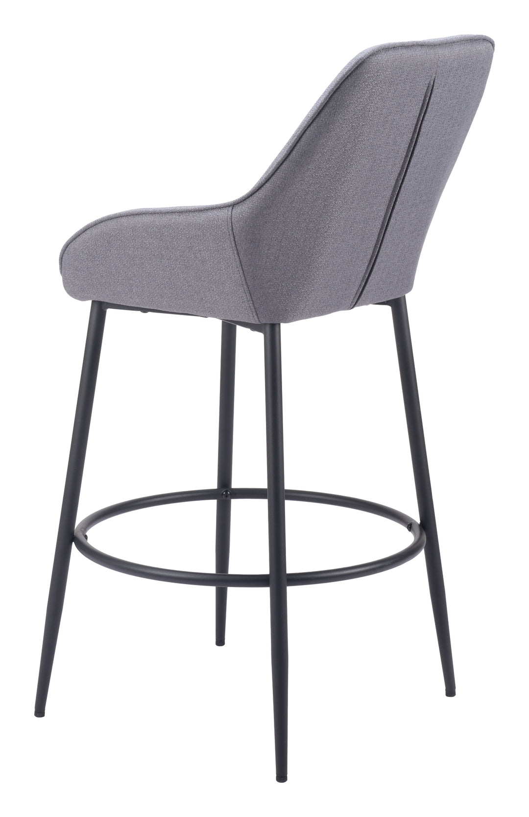 Zuo Vila Barstool (Set of 2) Gray