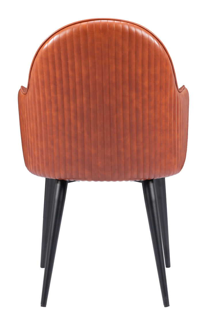 Zuo Silloth Dining Chair Brown