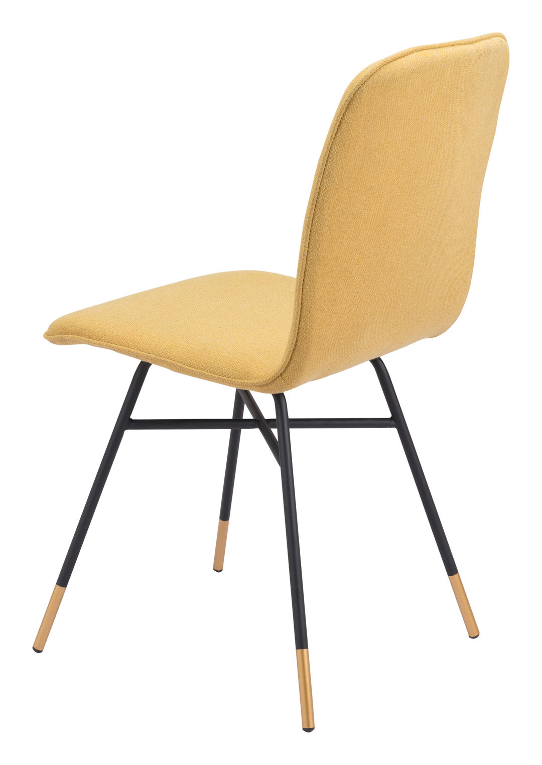 Zuo Var Dining Chair (Set of 2) Yellow