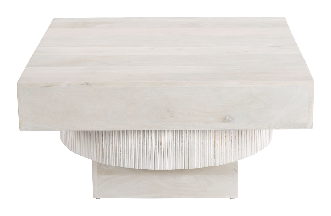 Zuo Trani Coffee Table Whitewashed