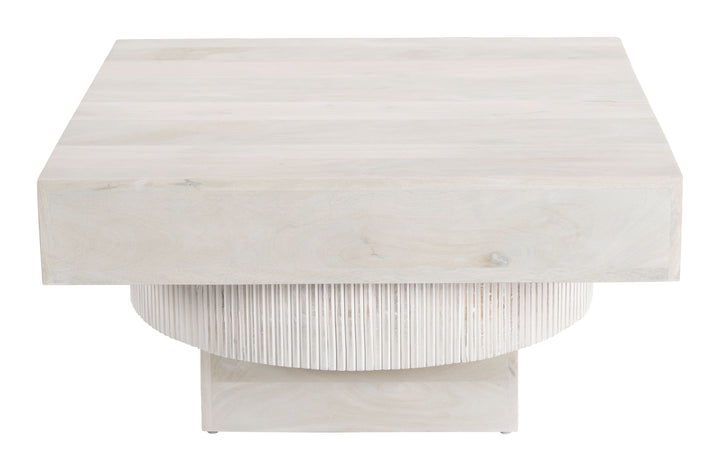 Zuo Trani Coffee Table Whitewashed