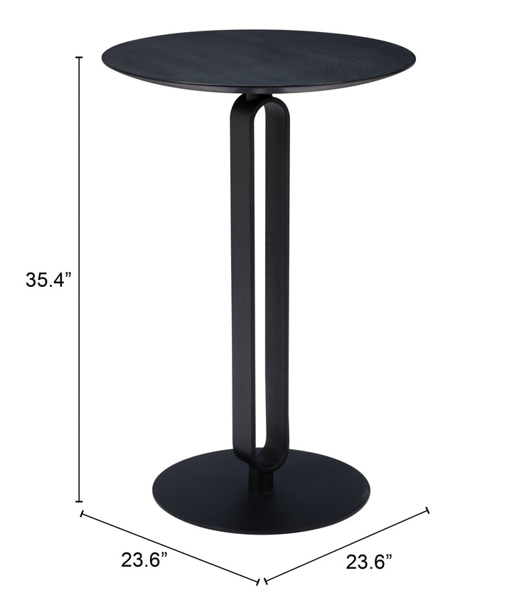 Zuo Derry Counter Table Black