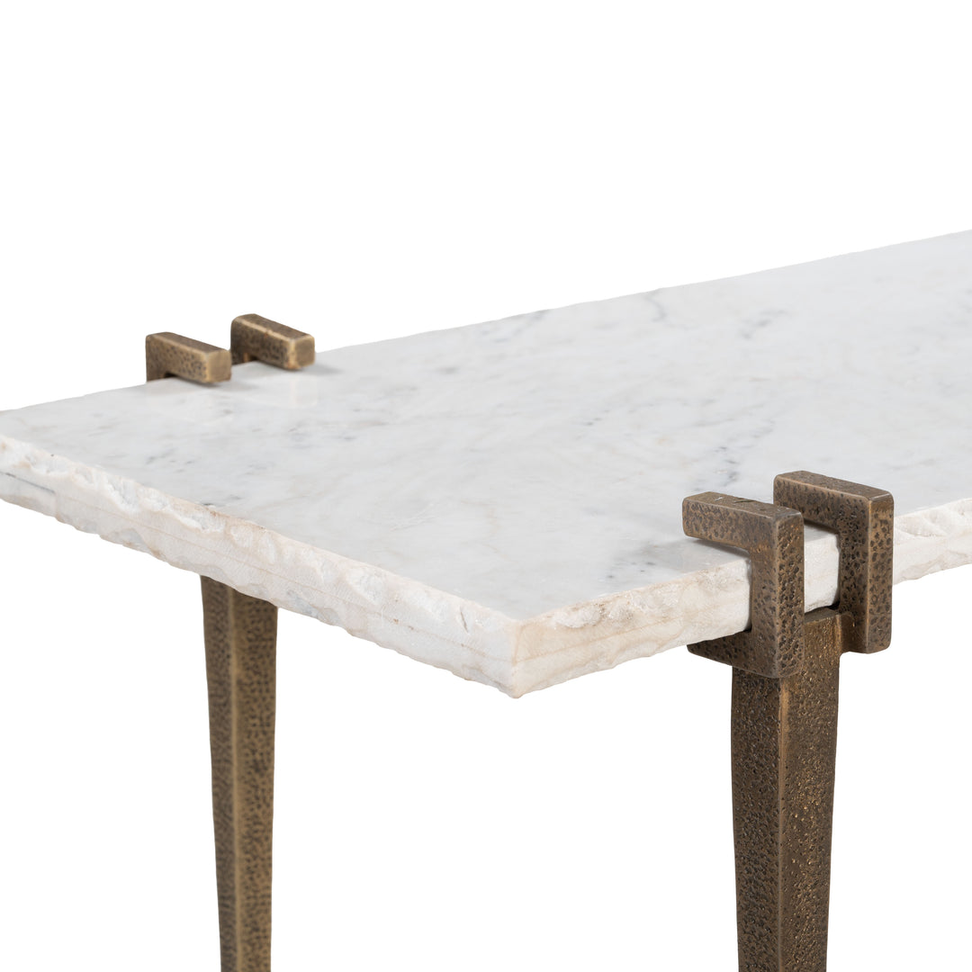 Zuo Rench Console Table White