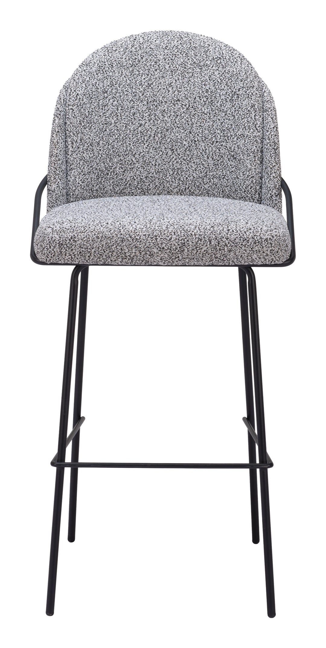 Zuo Jambi Barstool (Set of 2) Black & White