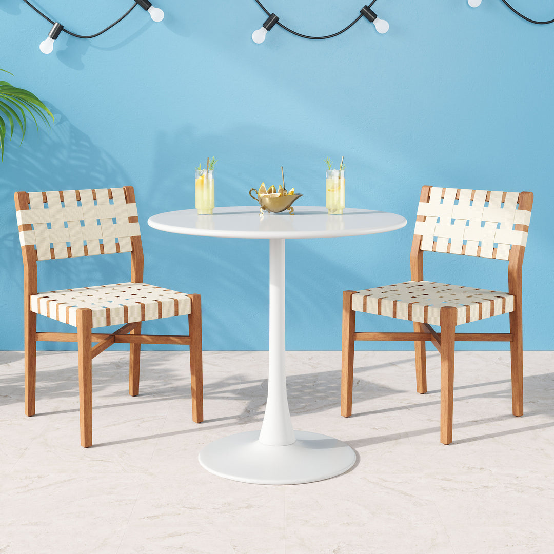 Zuo Soleil Dining Table White