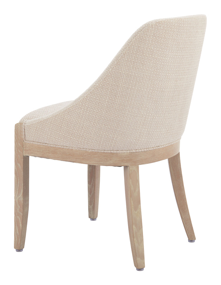 Zuo Calmo Dining Chair Beige