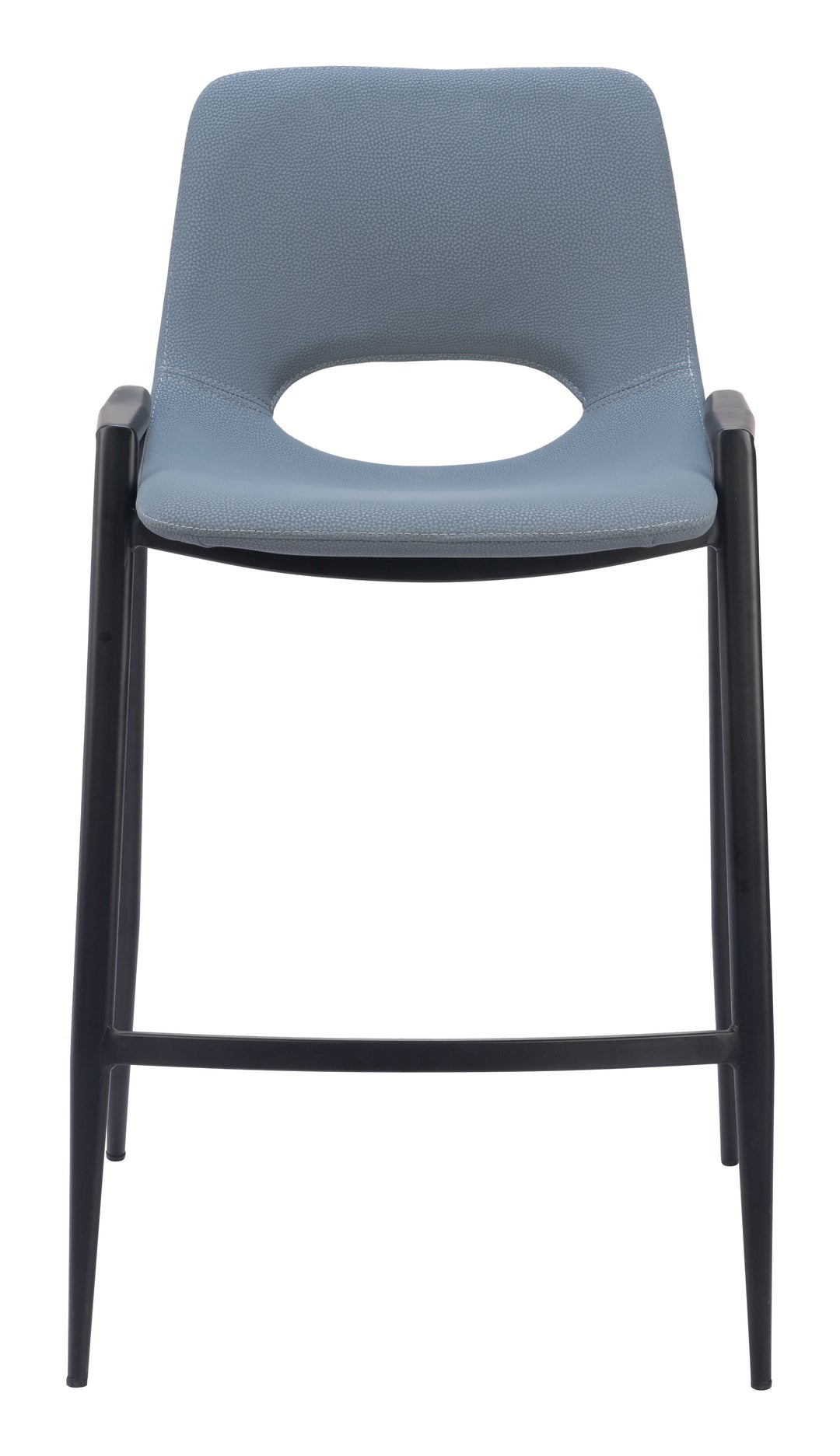 Zuo Desi Counter Stool (Set of 2) Azure Gray