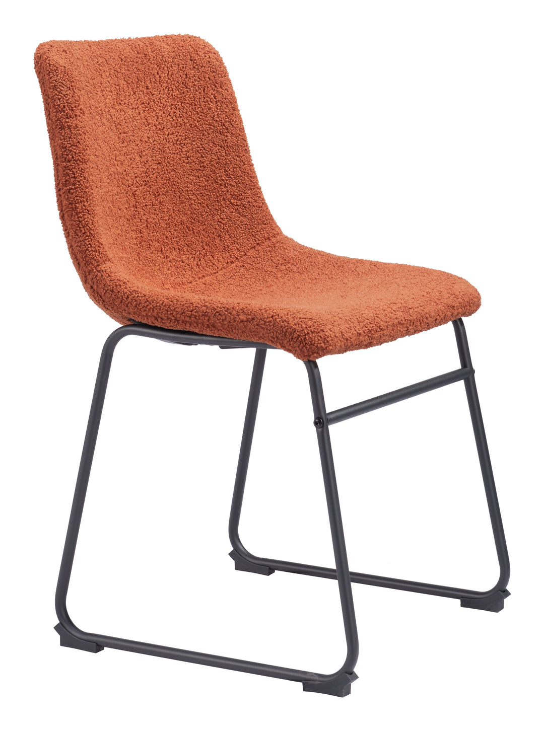 Zuo Smart Dining Chair (Set of 2) Burnt Orange