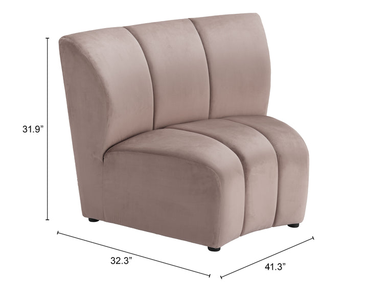 Zuo Garbi Modular Sectional Beige