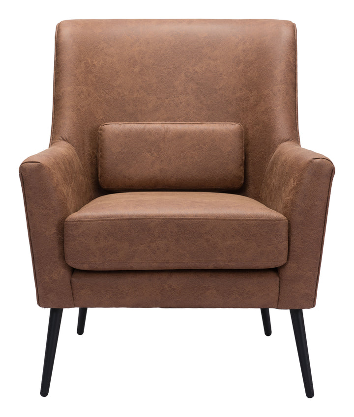 Zuo Ontario Accent Chair Vintage Brown