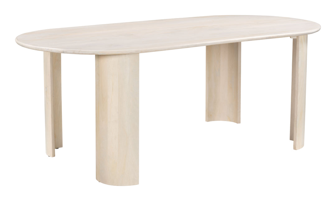 Zuo Risan Dining Table Natural