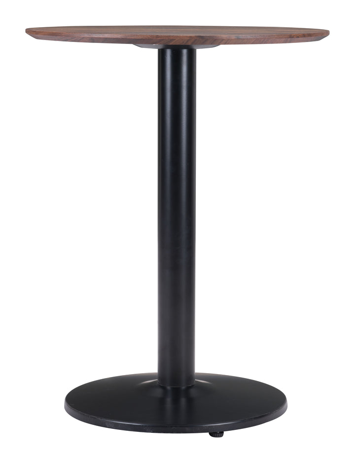 Zuo Alto Bistro Table Brown & Black