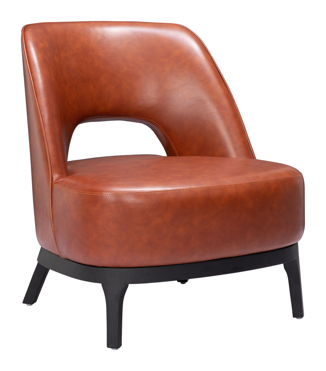 Zuo Mistley Accent Chair Brown