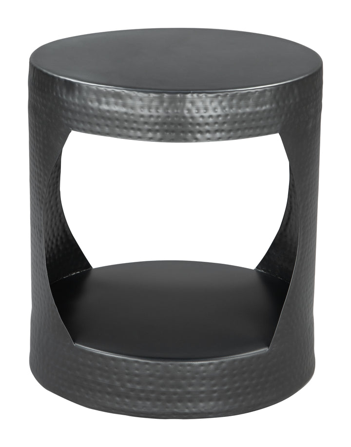 Zuo Nuuk Side Table Black