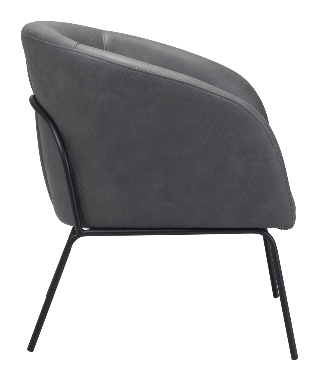 Zuo Quinten Accent Chair Vintage Gray