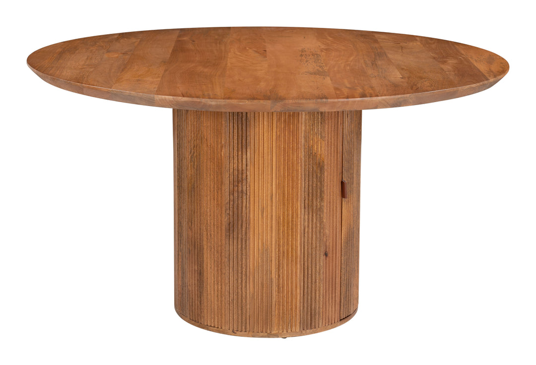Zuo Izola Dining Table Brown