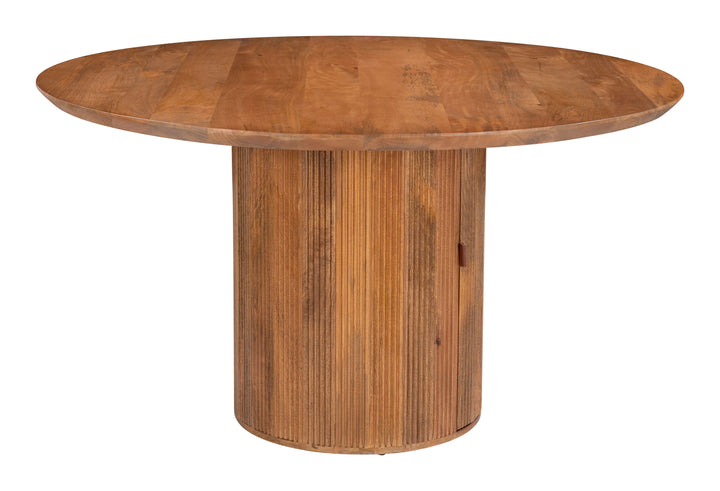 Zuo Izola Dining Table Brown