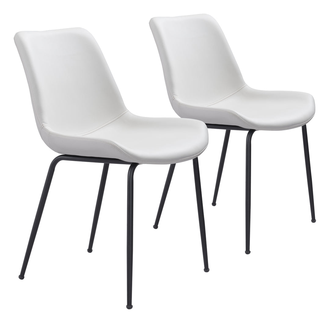 Zuo Byron Dining Chair (Set of 2) White