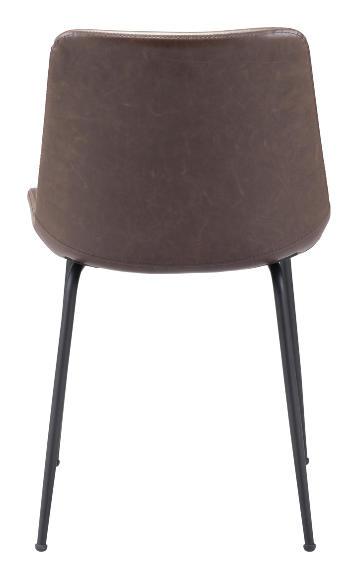 Zuo Byron Dining Chair (Set of 2) Brown