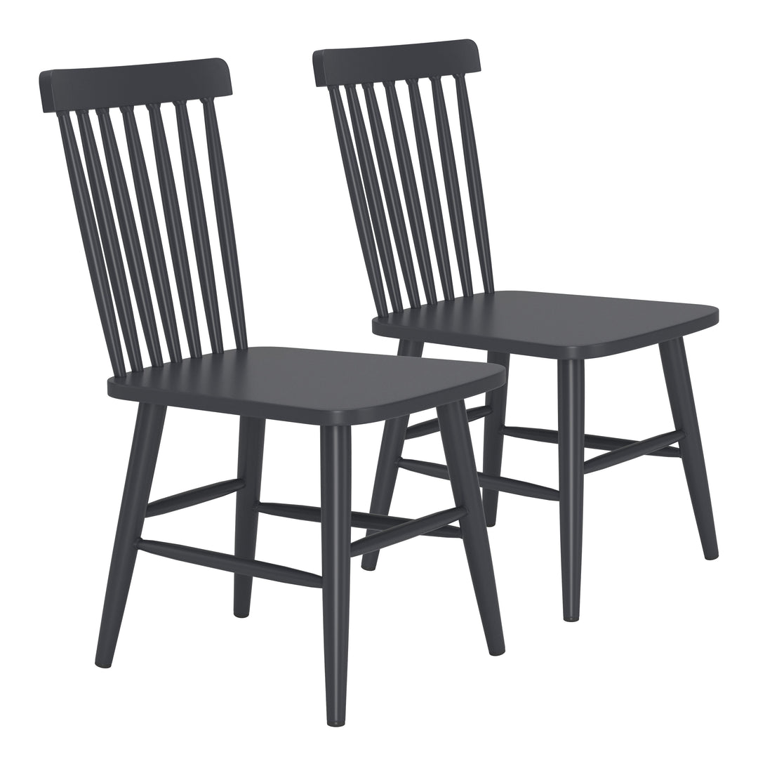 Zuo Zeilen Dining Chair (Set of 2) Black
