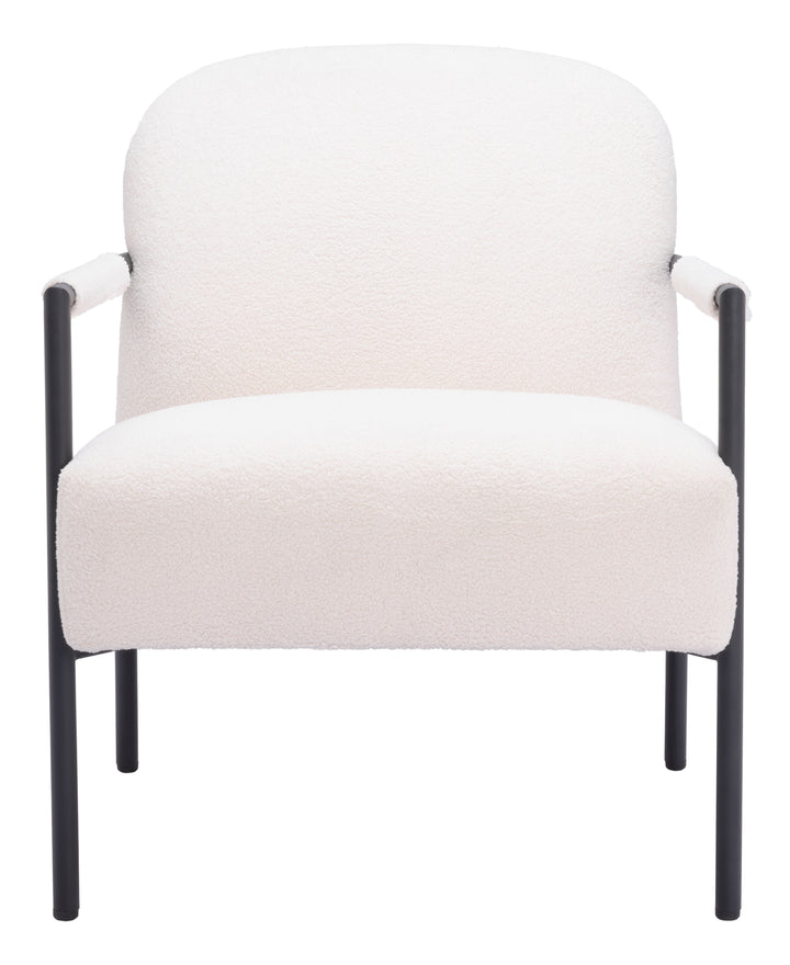 Zuo Chicago Accent Chair Ivory