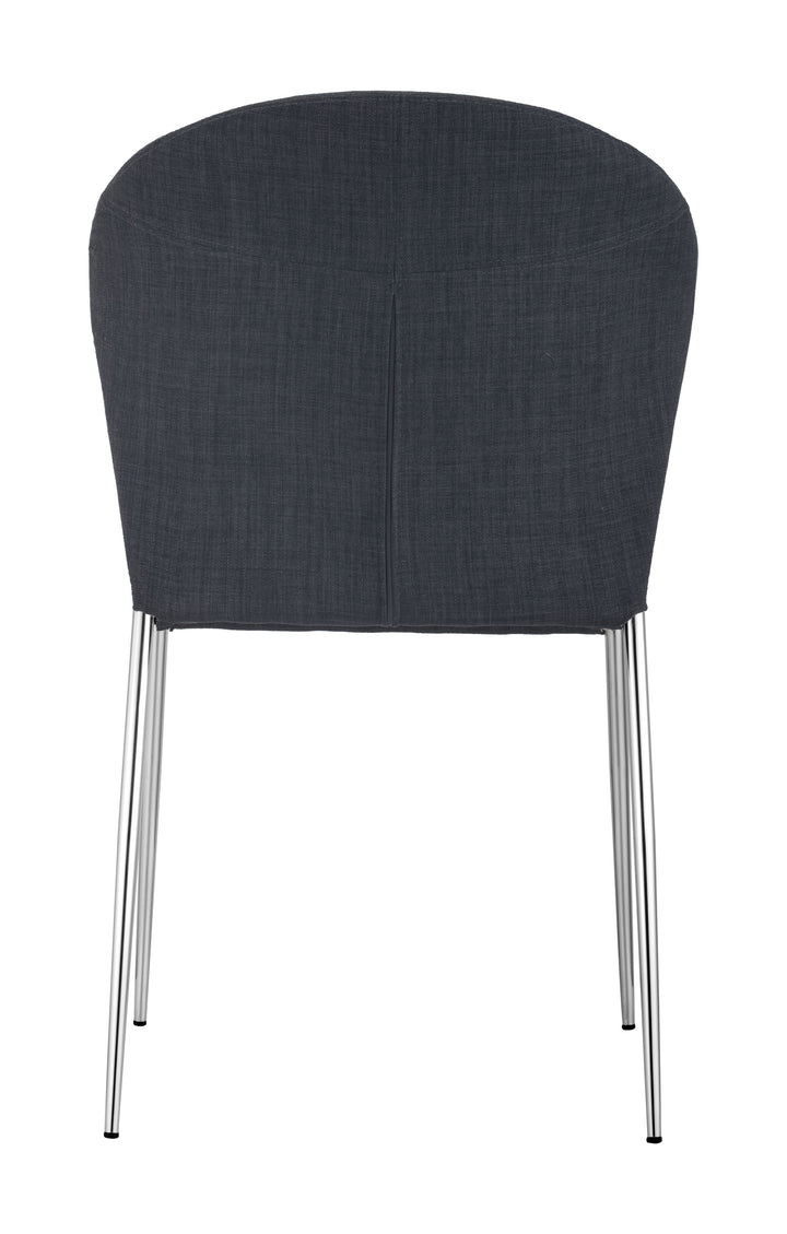 Zuo Oulu Dining Chair (Set of 4) Graphite